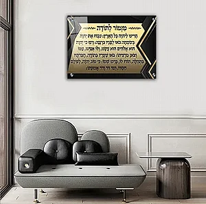 2564 – תמונה מעוצבת של ברכת מזמור לתודה להדפסה על קנבס או זכוכית 2564 – תמונה מעוצבת של ברכת מזמור לתודה להדפסה על קנבס או זכוכית