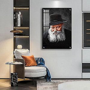 290 – ציור גרפיטי של הרבי מליובאוויטש על קנבס או זכוכית 290 – ציור גרפיטי של הרבי מליובאוויטש על קנבס או זכוכית
