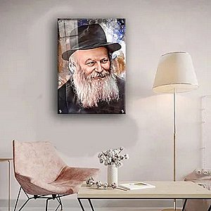 636– ציור של הרבי מליובאוויטש על קנבס או זכוכית 636– ציור של הרבי מליובאוויטש על קנבס או זכוכית