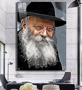 854– ציור של הרבי מליובאוויטש עם ברכת העסק על קנבס או זכוכית 854– ציור של הרבי מליובאוויטש עם ברכת העסק על קנבס או זכוכית